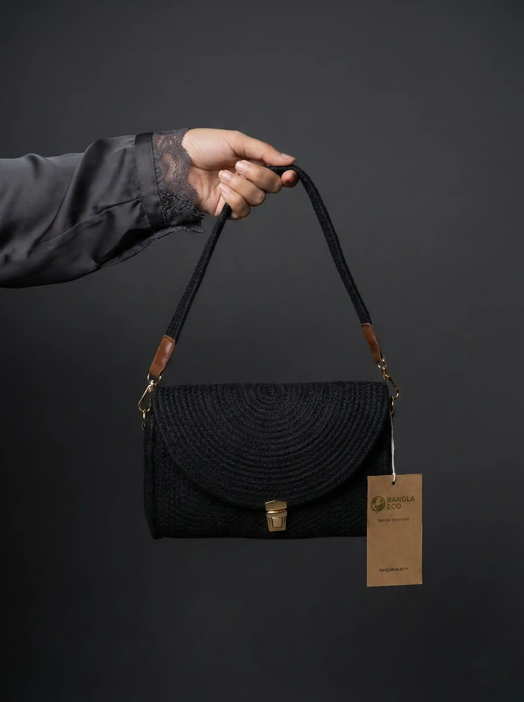 The Woven Fold (Midnight Black) - Image 3